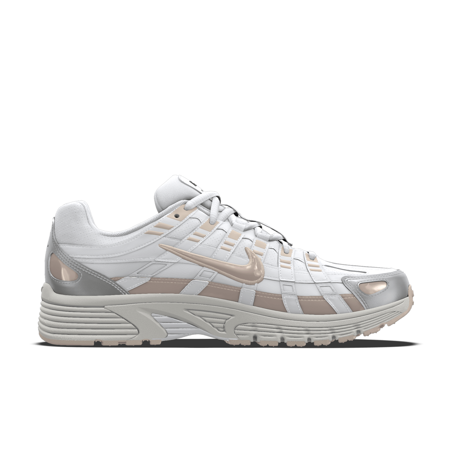 Мужские кроссовки Nike P-6000 By You Custom, цвет: Разноцветный — фото 3