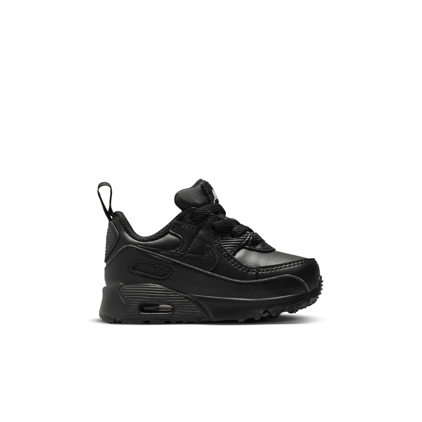 Детские кроссовки Nike Air Max 90 EasyOn Little Kids' Shoes, цвет: Чёрный — фото 3