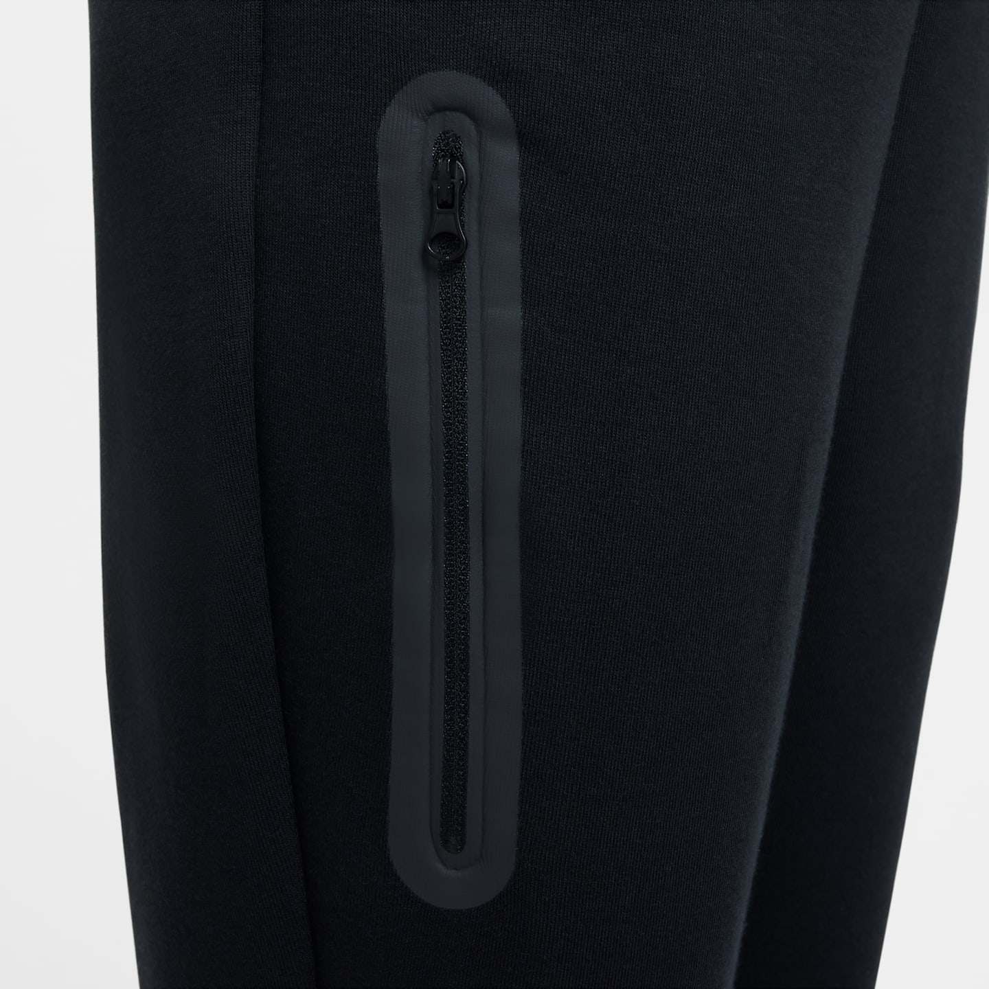 Брюки Nike Sportswear Tech Fleece Joggers для девочек, цвет: Чёрный — фото 5