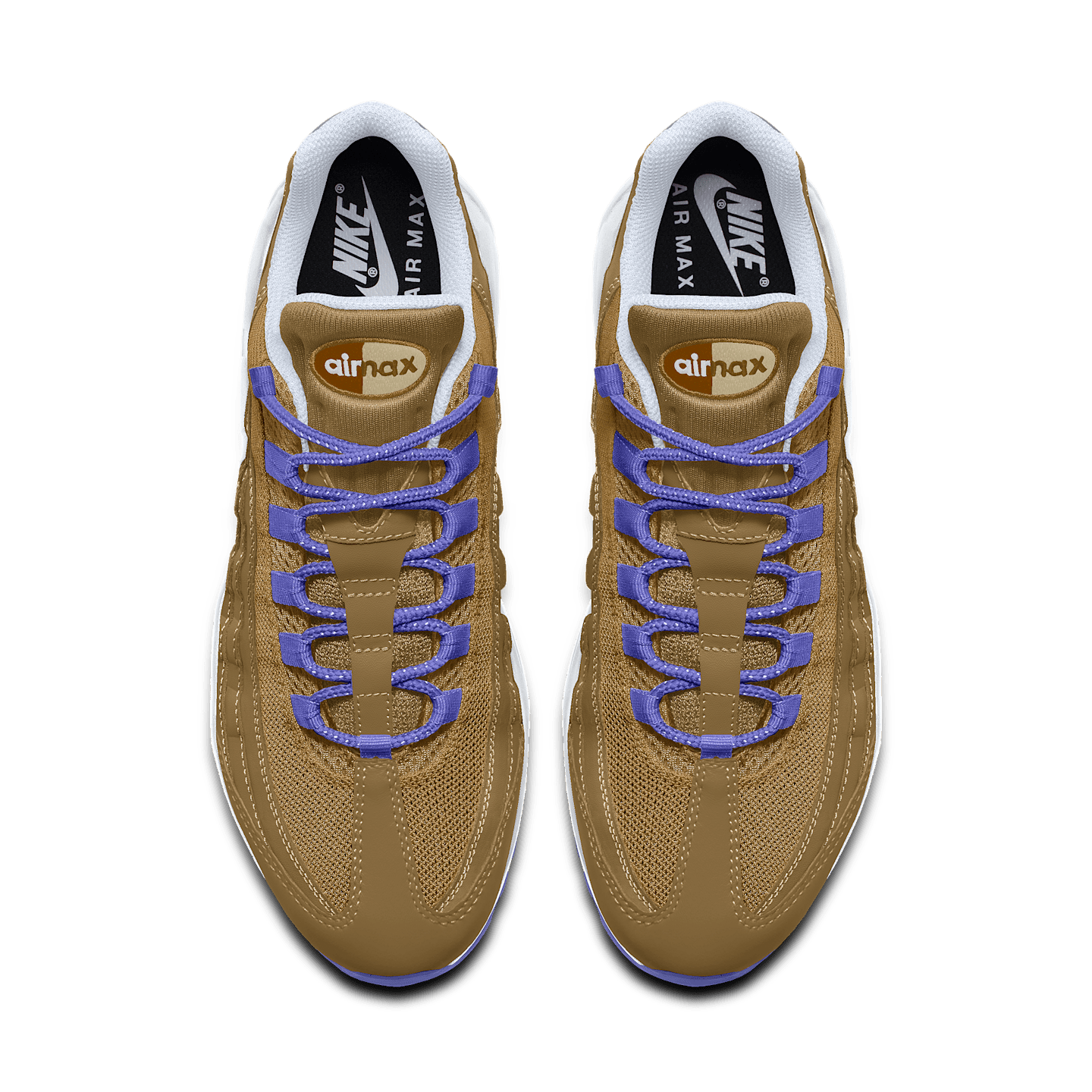 Женские кроссовки Nike Air Max 95 By You Custom, цвет: Разноцветный — фото 4
