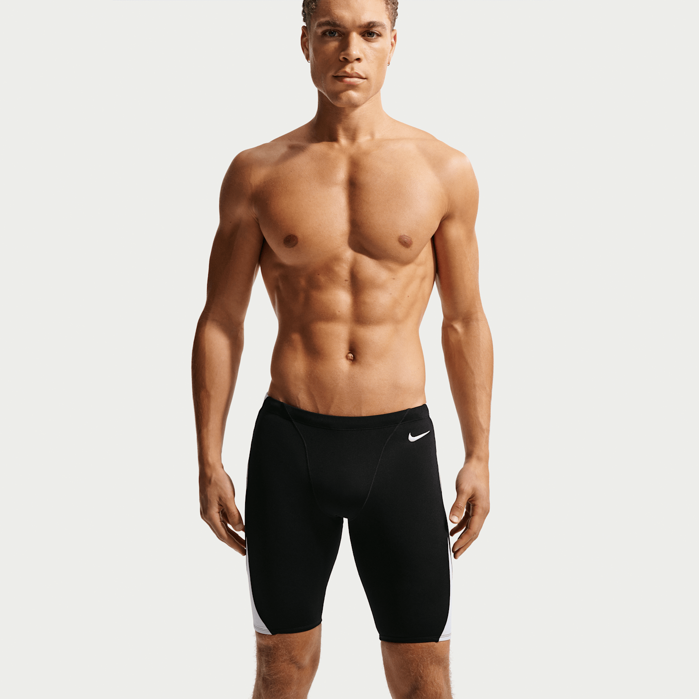 Плавки Jammer для мужчин — Nike, цвет: Чёрный — фото 2