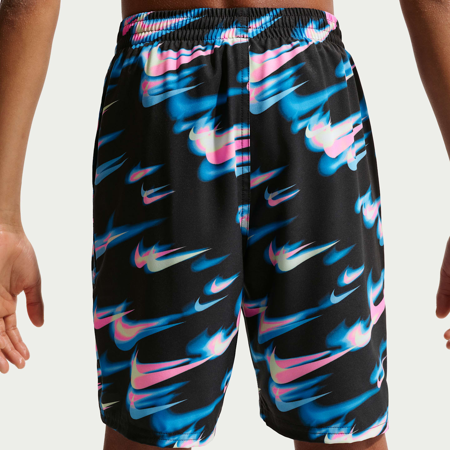 Детские плавательные шорты Nike Swim Breaker для мальчиков, 7", боксеры, цвет: Чёрный — фото 3