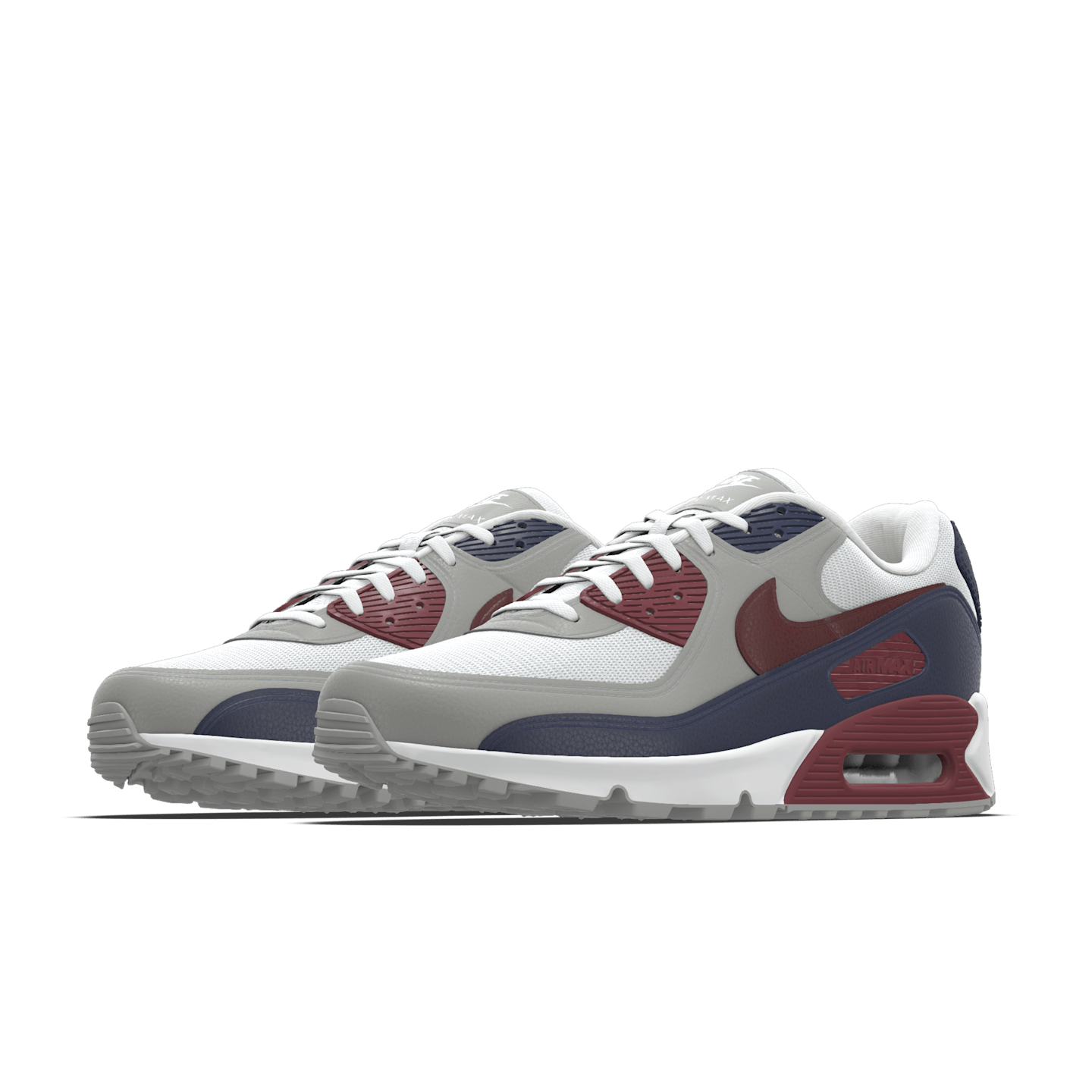 Мужские кроссовки Nike Air Max 90 By You Custom, цвет: Разноцветный — фото 2