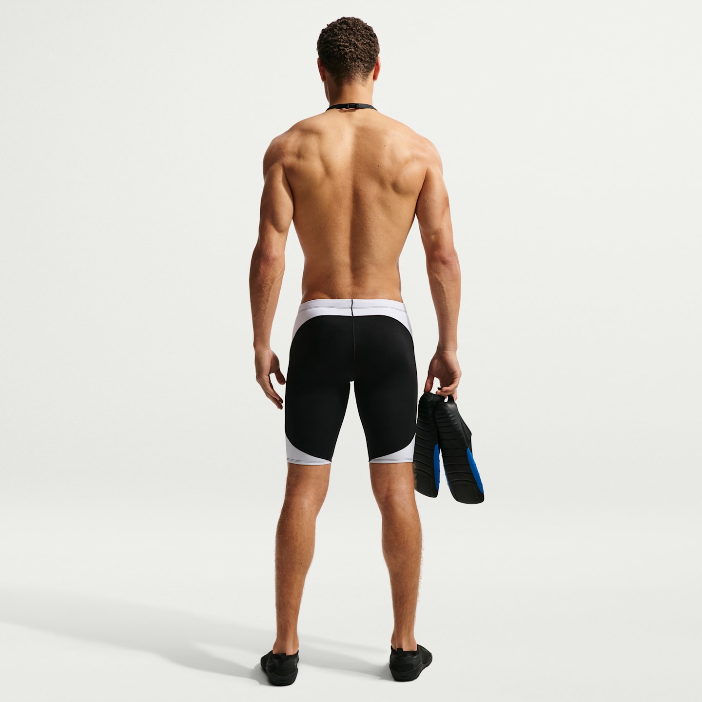 Плавки Jammer для мужчин — Nike, цвет: Чёрный — фото 5