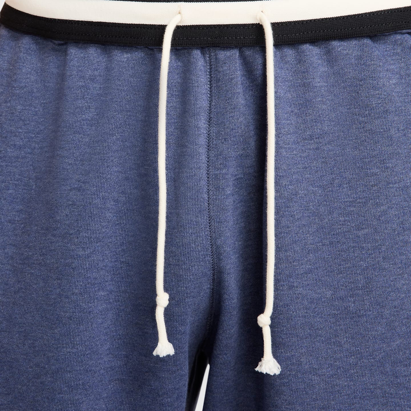 Мужские брюки Nike Gym Heritage Dri-FIT Fleece Fitness, цвет: Синий / Меланжевый — фото 3