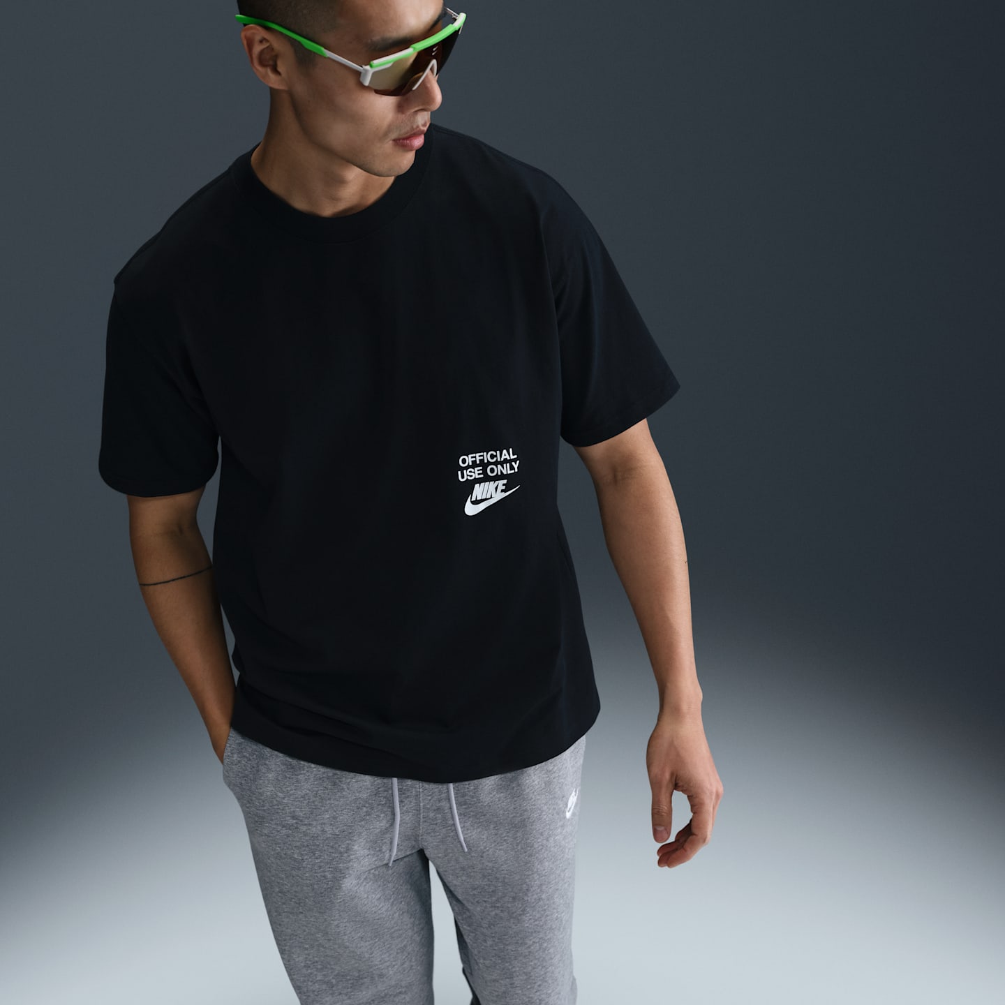 Футболка Nike Sportswear Max90, цвет: Чёрный — фото 2