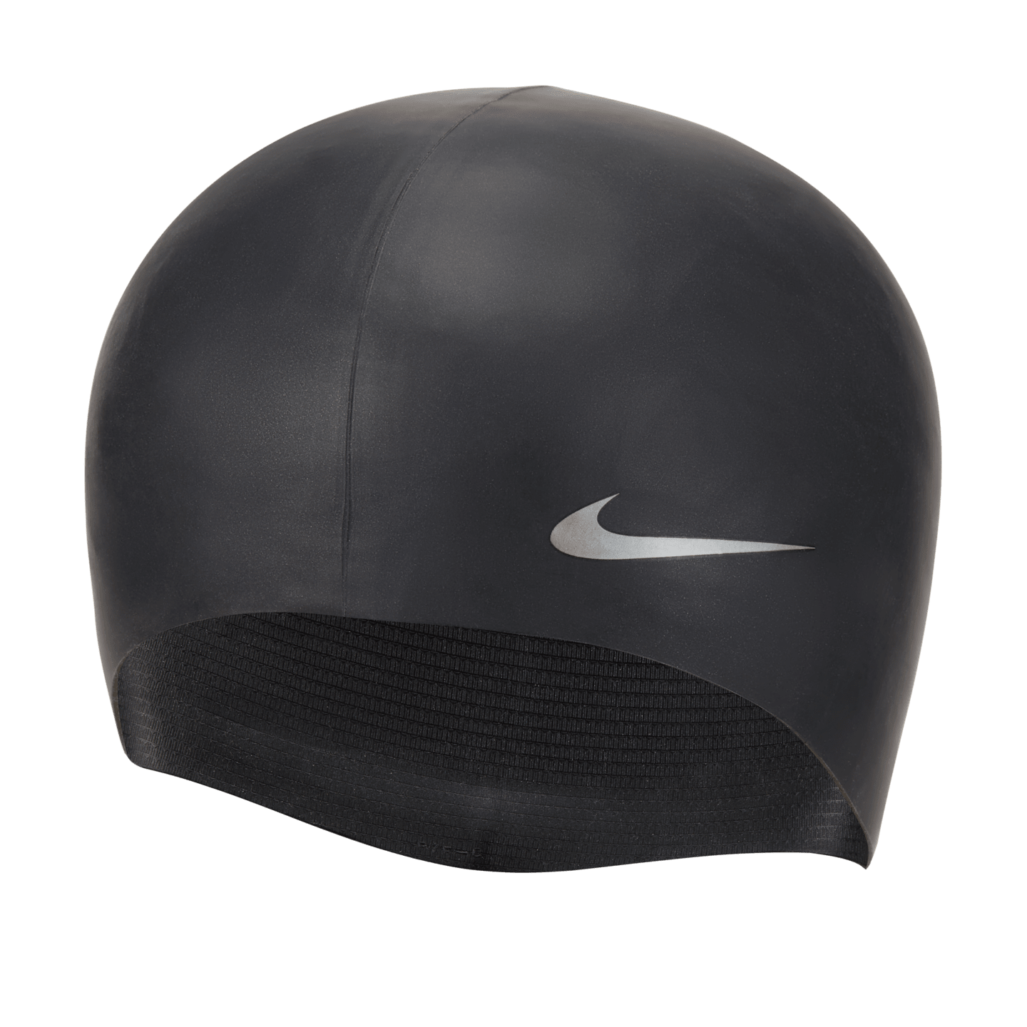 Детская силиконовая шапочка для плавания Nike Swim, цвет: Чёрный — фото 1