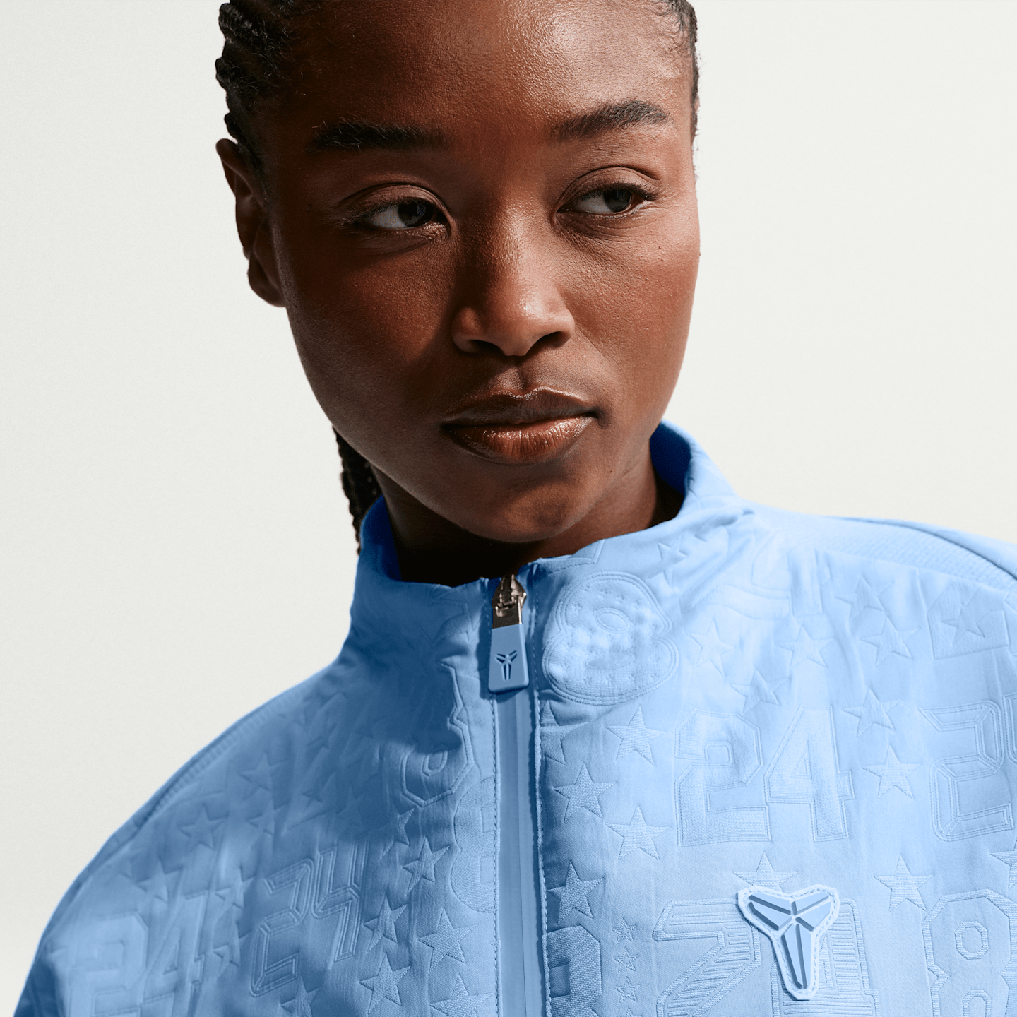 Женская баскетбольная куртка Nike Kobe, цвет: Синий — фото 3