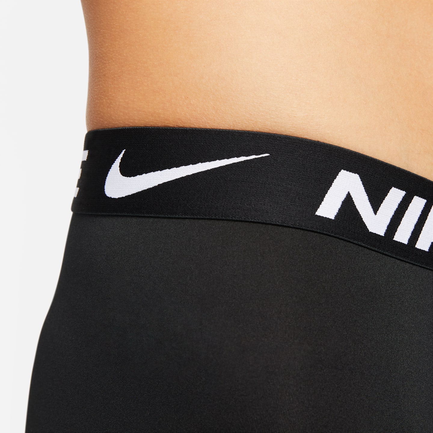 Мужские боксеры-брифы Nike Essential Micro Dri-FIT, набор из 3 шт, цвет: Чёрный — фото 5
