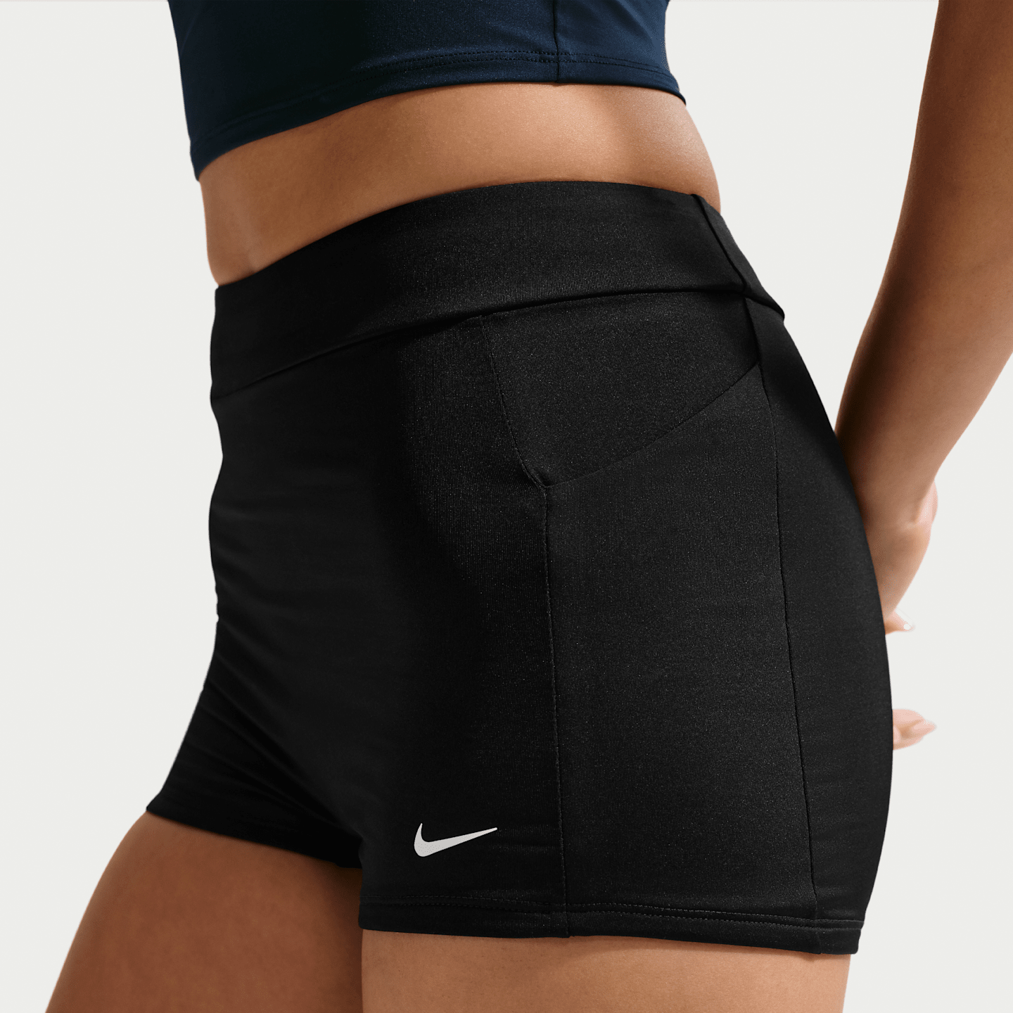 Купальник Kickshort — Nike, цвет: Чёрный — фото 3