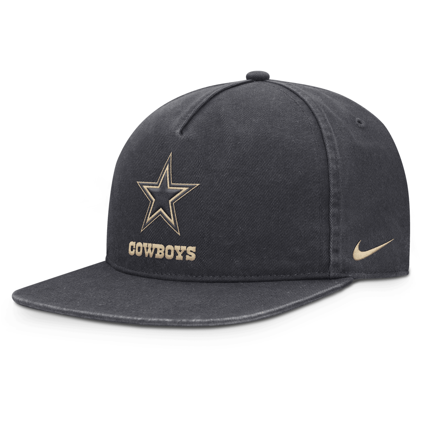 Мужская регулируемая бейсболка Nike Dallas Cowboys Pro NFL, цвет: Антрацитовый — фото 1