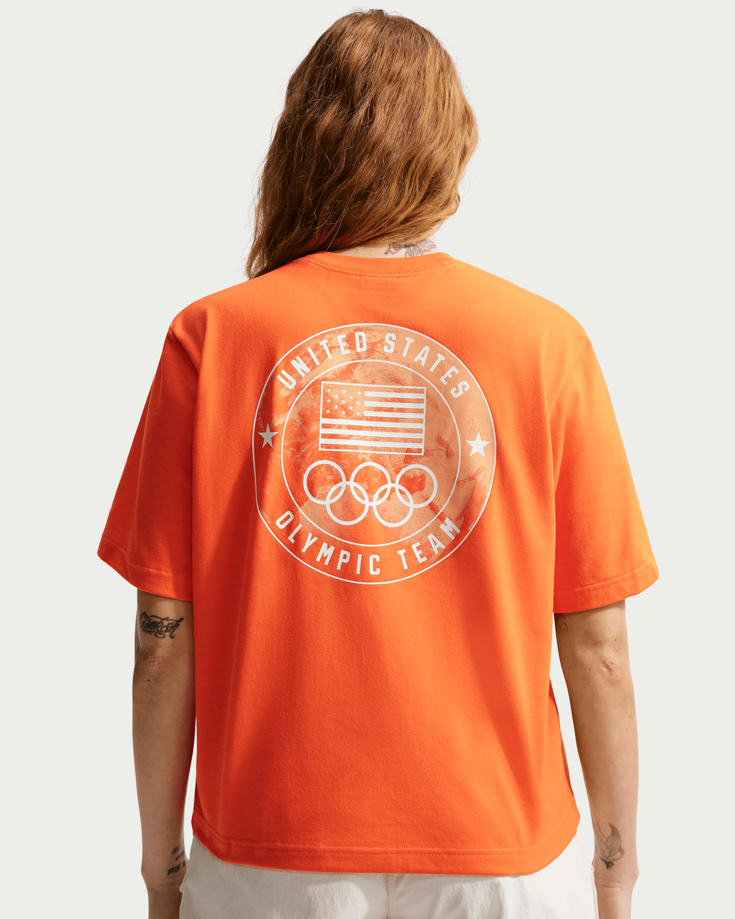 Женская футболка Nike ACG x Team USA Dri-FIT, цвет: Оранжевый — фото 6