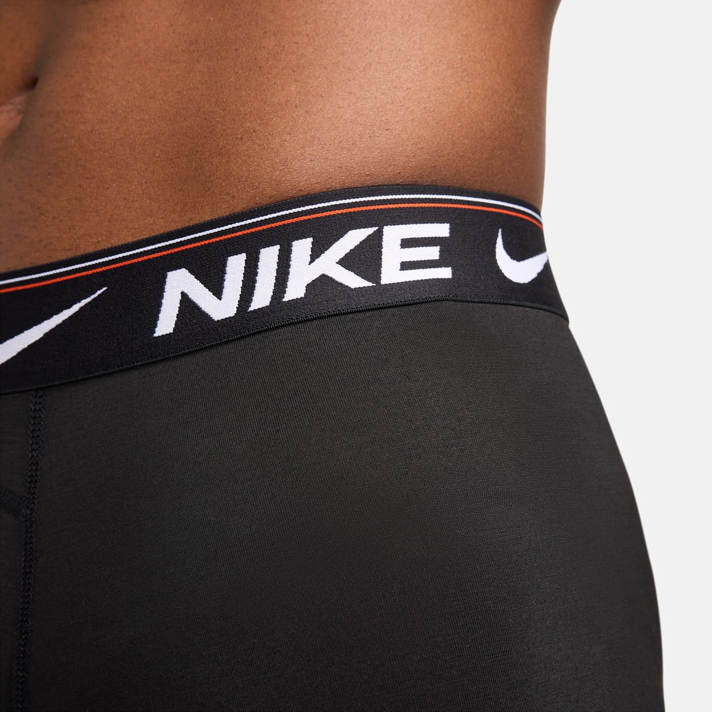 Трусы Dri-FIT Comfort для мужчин, 3 шт. — Nike, цвет: Чёрный — фото 4