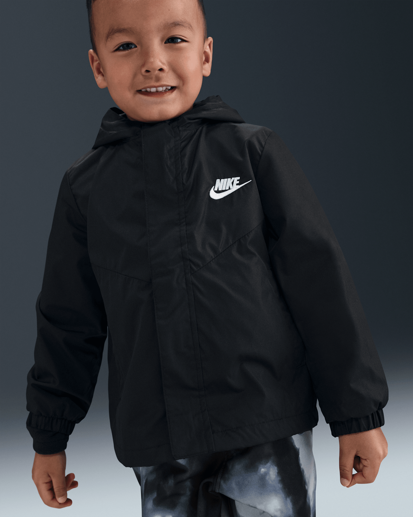 Детская куртка Nike System, цвет: Чёрный — фото 9
