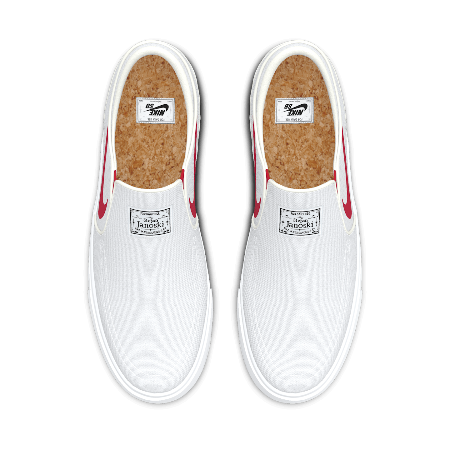 Женские кроссовки Nike SB Zoom Janoski Slip By You Custom Skate, цвет: Разноцветный — фото 4