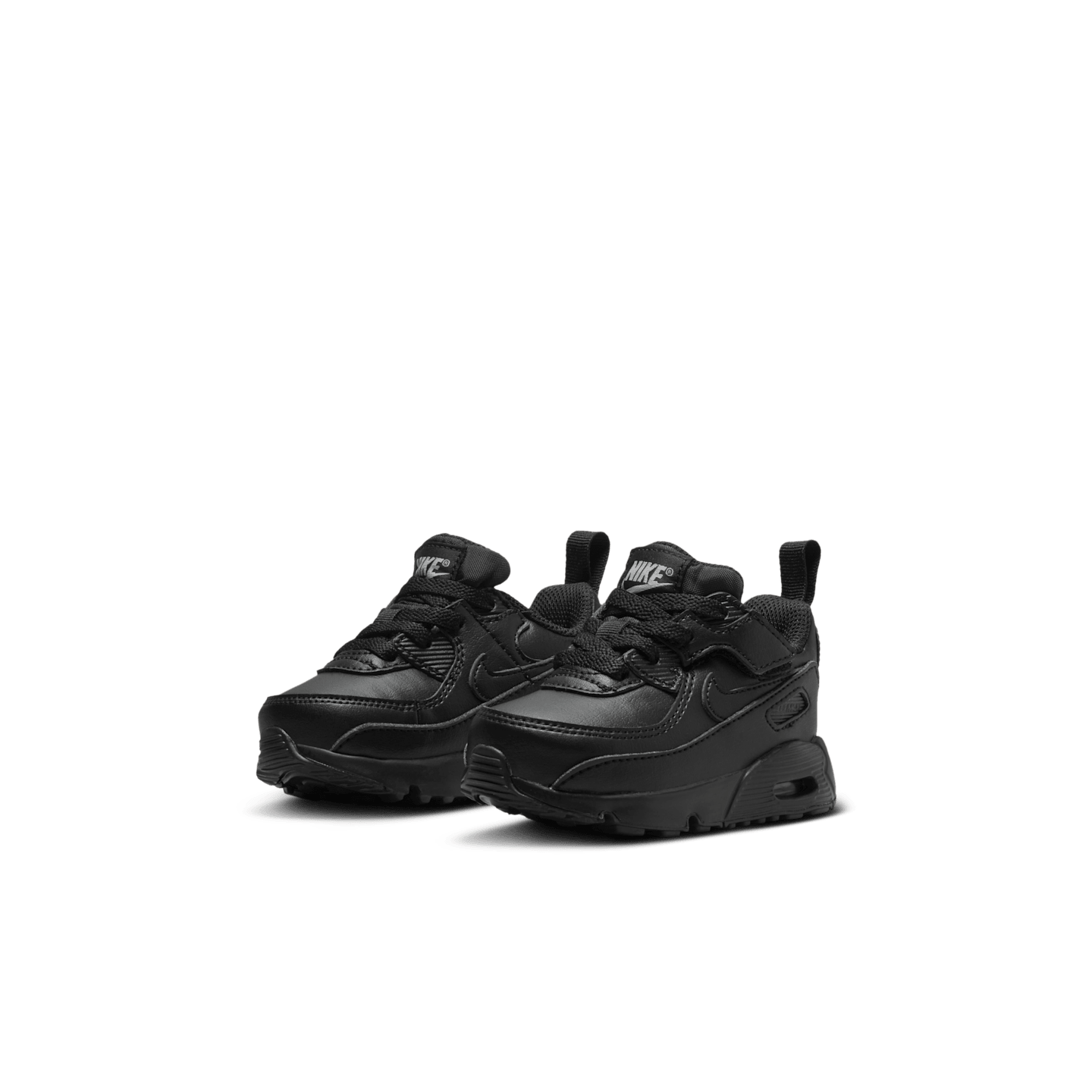 Детские кроссовки Nike Air Max 90 EasyOn Little Kids' Shoes, цвет: Чёрный — фото 5