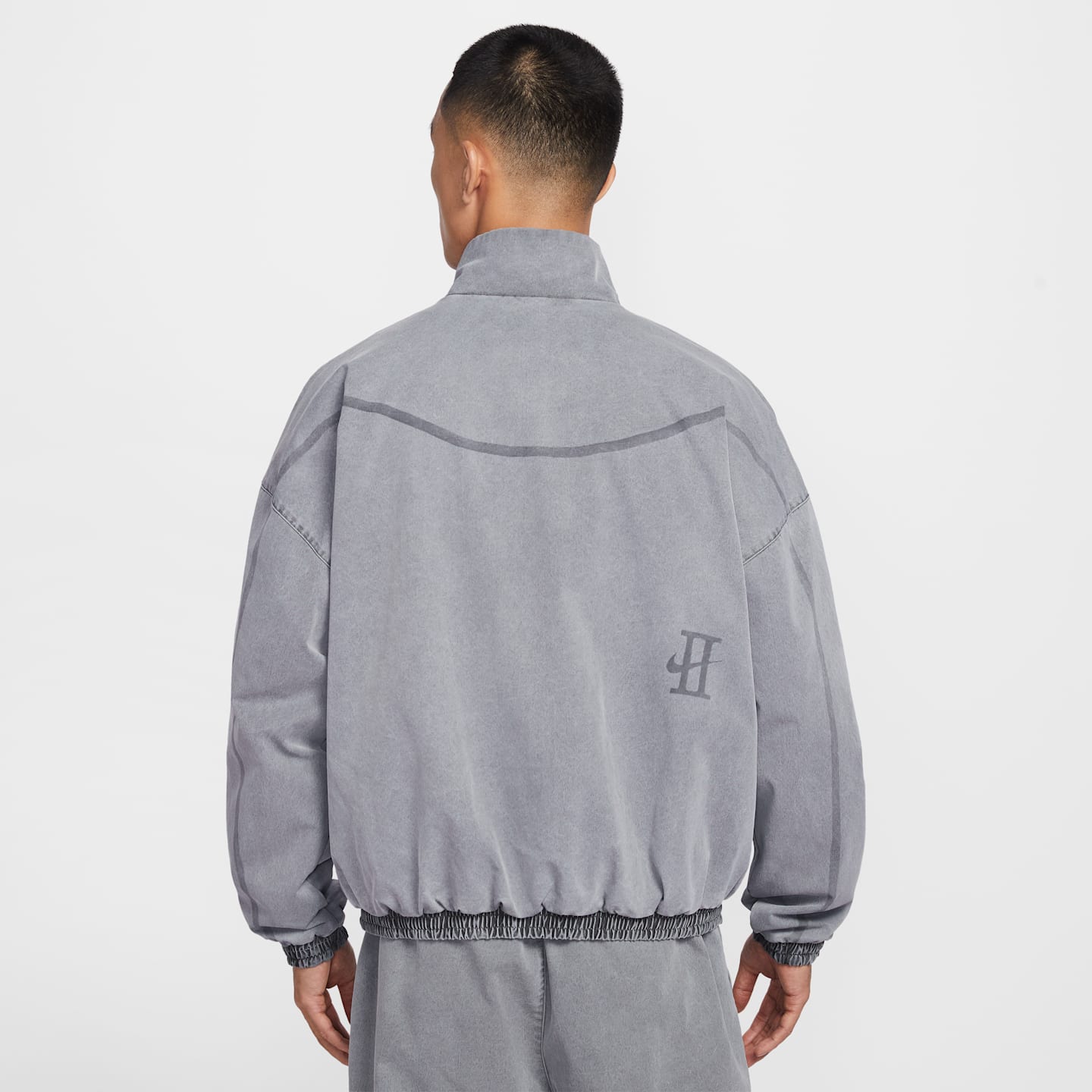 Мужская игровая куртка из тканого материала Nike Book Dri-FIT, цвет: Чёрный — фото 2