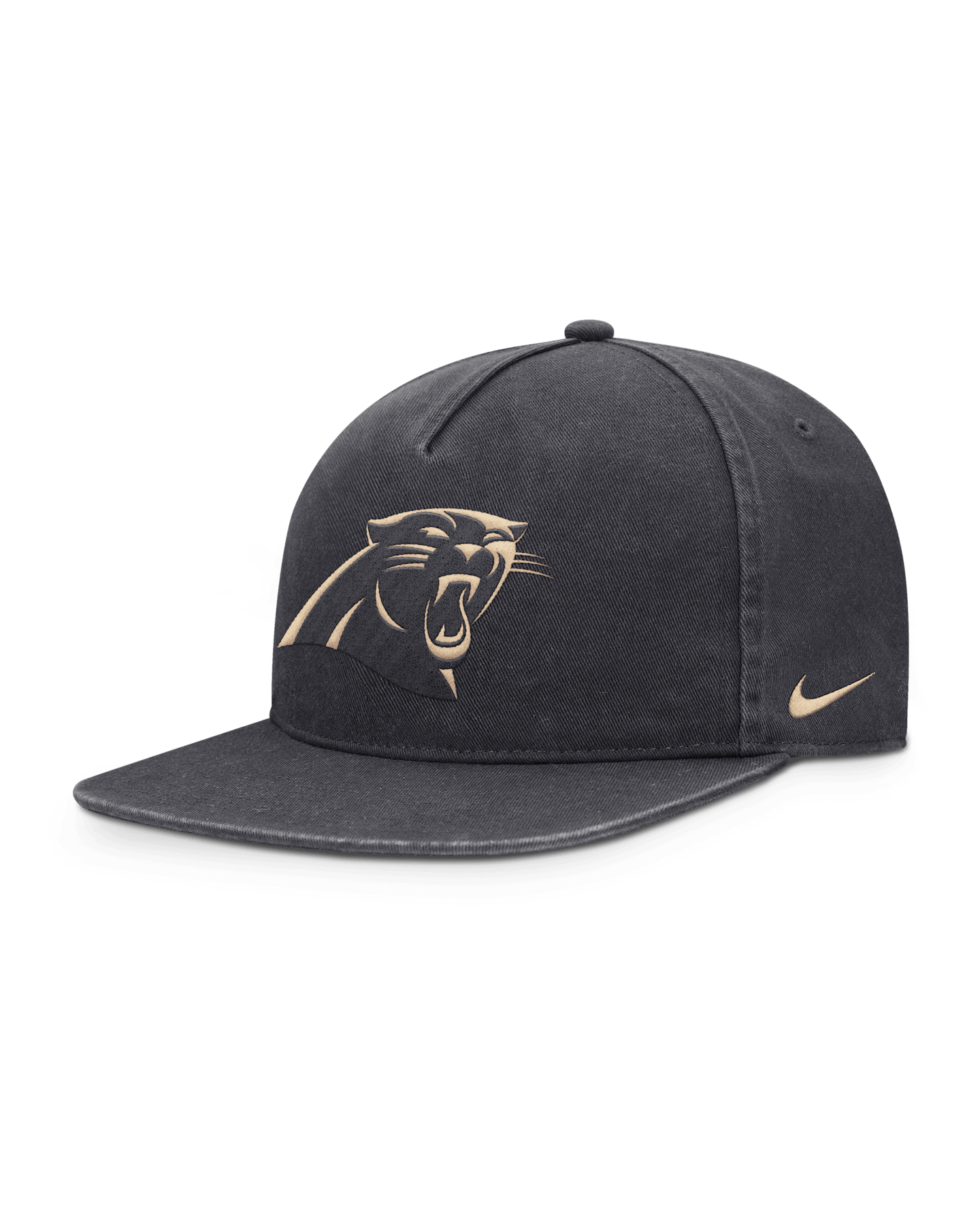 Мужская регулируемая бейсболка Nike Carolina Panthers Pro NFL, цвет: Антрацитовый — фото 3