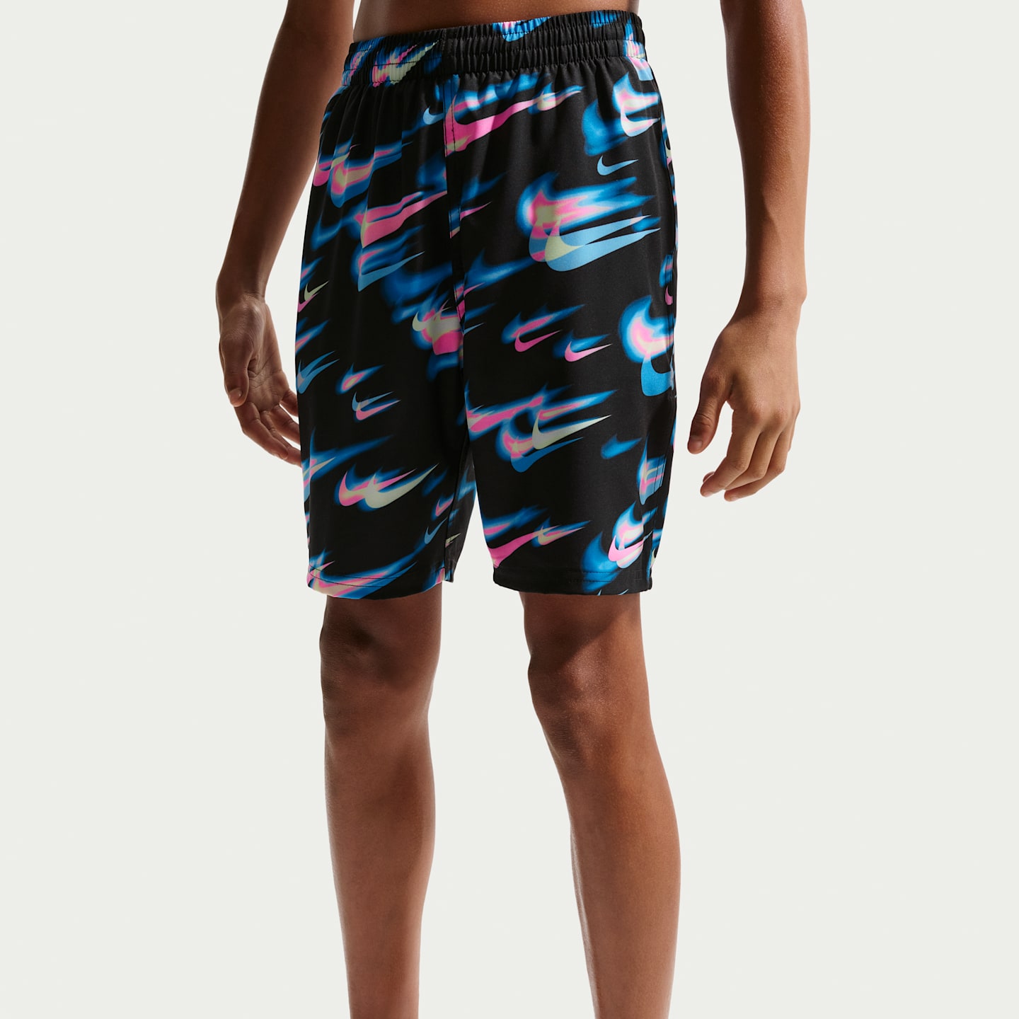 Детские плавательные шорты Nike Swim Breaker для мальчиков, 7", боксеры, цвет: Чёрный — фото 2