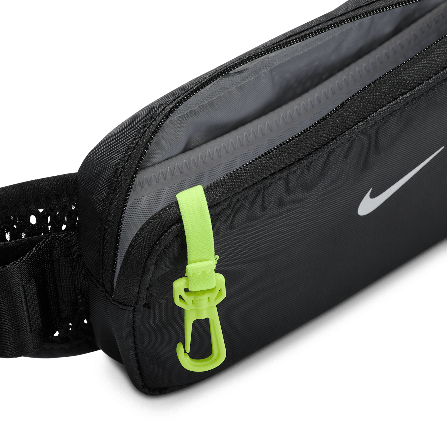 Женская сумка Nike Tempo Running Waist Pack, цвет: Чёрный — фото 4