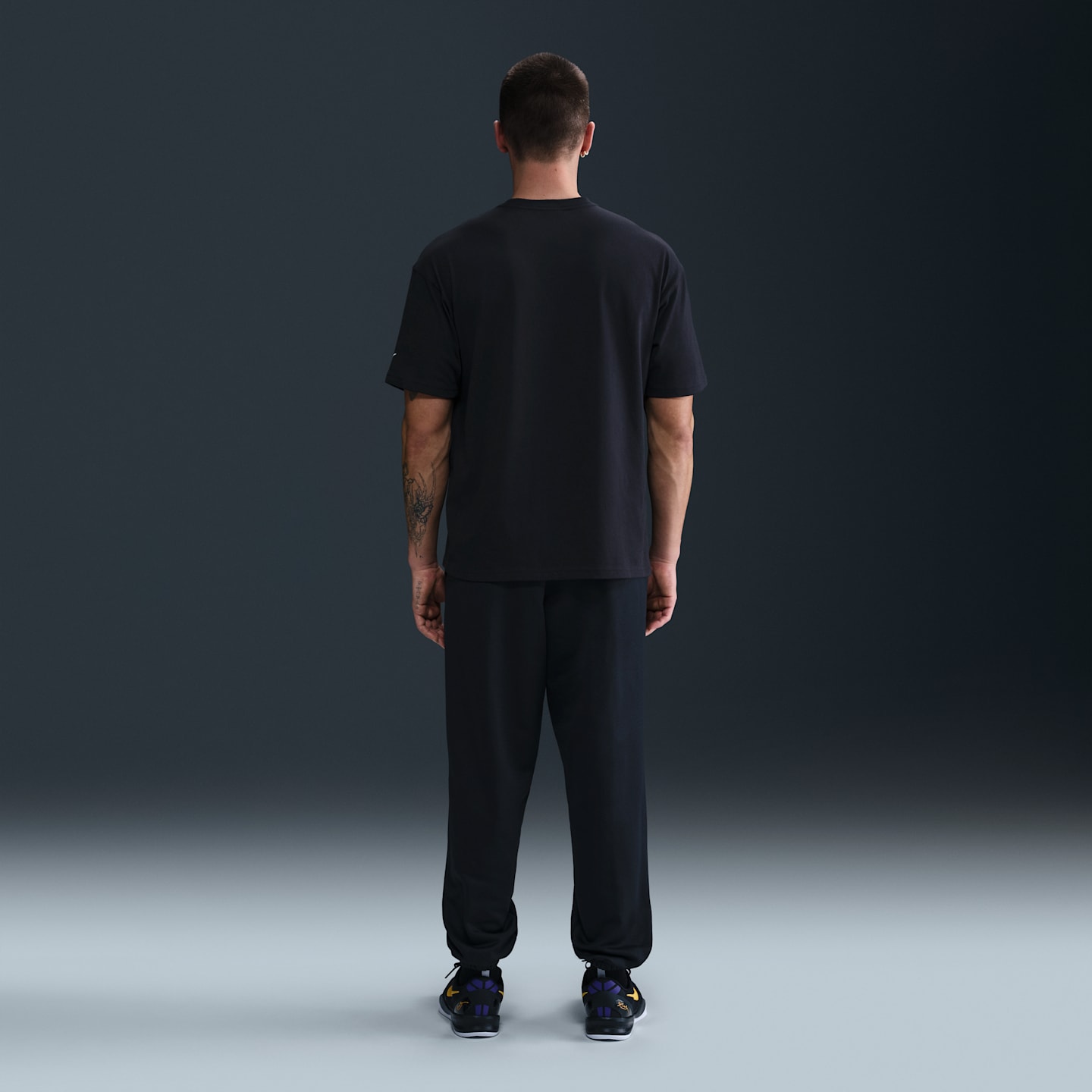 Мужские брюки Nike Kobe Therma-FIT Basketball, цвет: Чёрный / Белый — фото 4