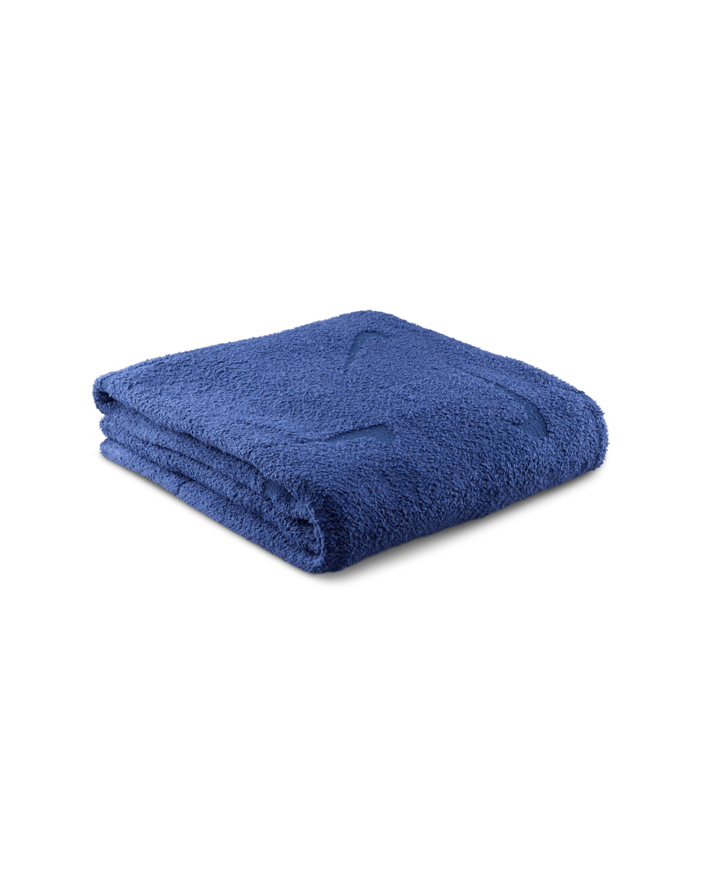 Плед Nike Sportswear Phoenix Cozy Bouclé Oversized Knit Blanket, цвет: Полуночный тёмно-синий — фото 3