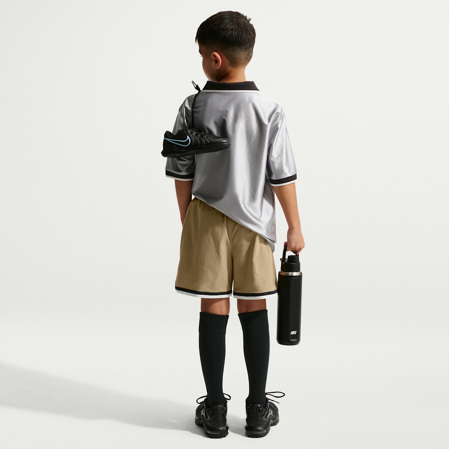 Детские футбольные шорты Nike Energy Dri-FIT, цвет: Filbert / Почти чёрный — фото 6