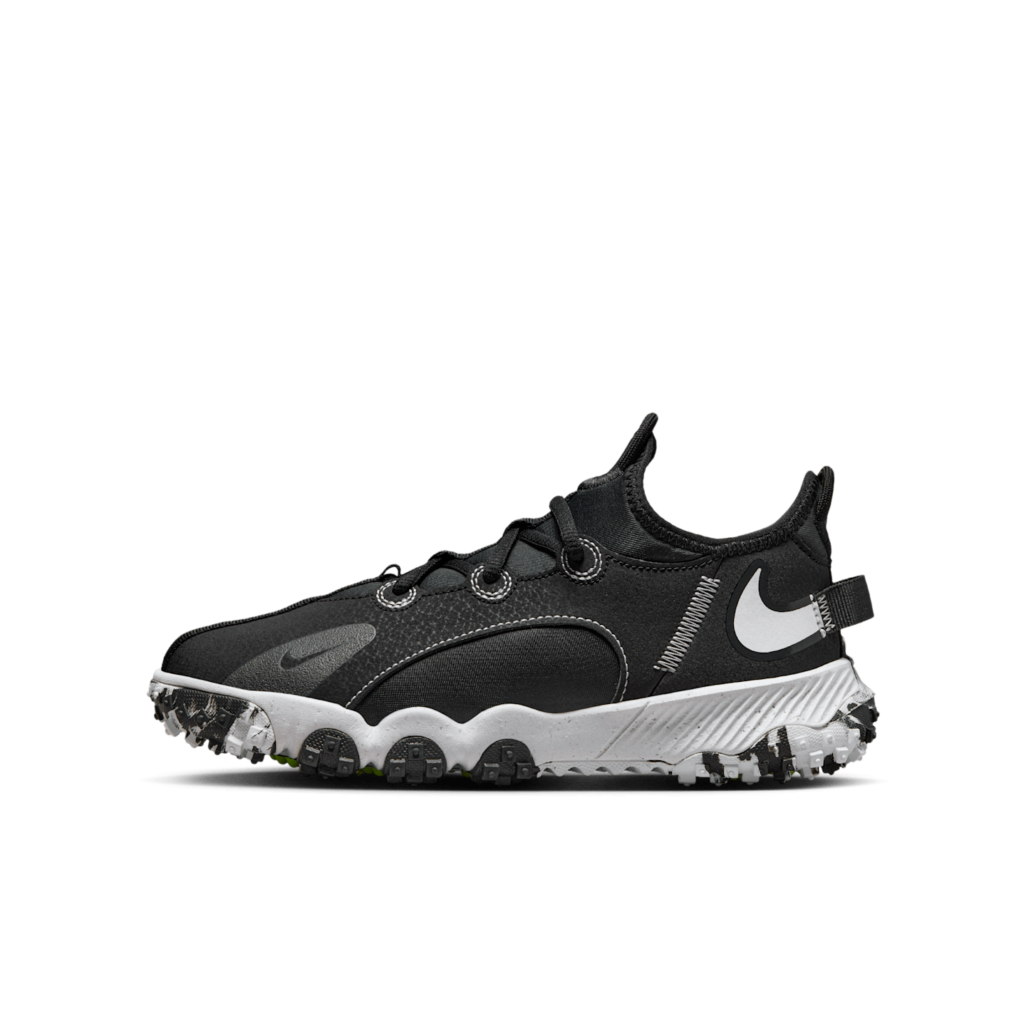 Детские бутсы Nike Future Field Cleats, цвет: Чёрный / Серый — фото 1