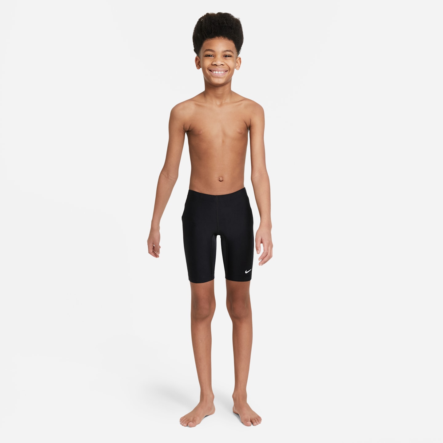 Купальник Jammer для детей — Nike, цвет: Чёрный — фото 6