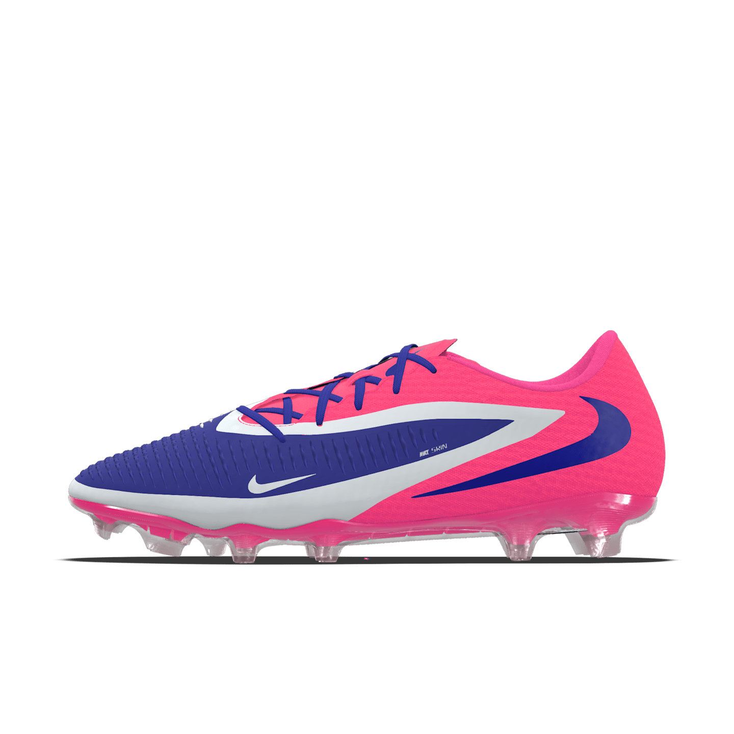 Мужские бутсы Nike Phantom 6 Low Academy By You Custom Multi-Ground Soccer Cleats, цвет: Разноцветный — фото 1