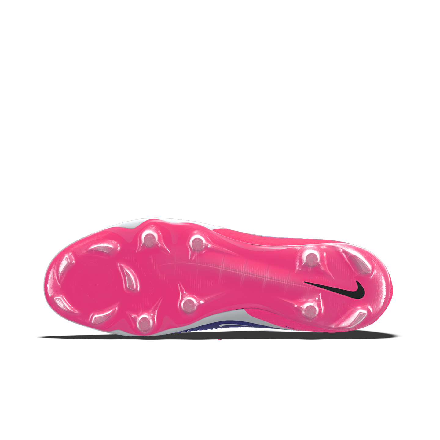 Мужские бутсы Nike Phantom 6 Low Academy By You Custom Multi-Ground Soccer Cleats, цвет: Разноцветный — фото 6