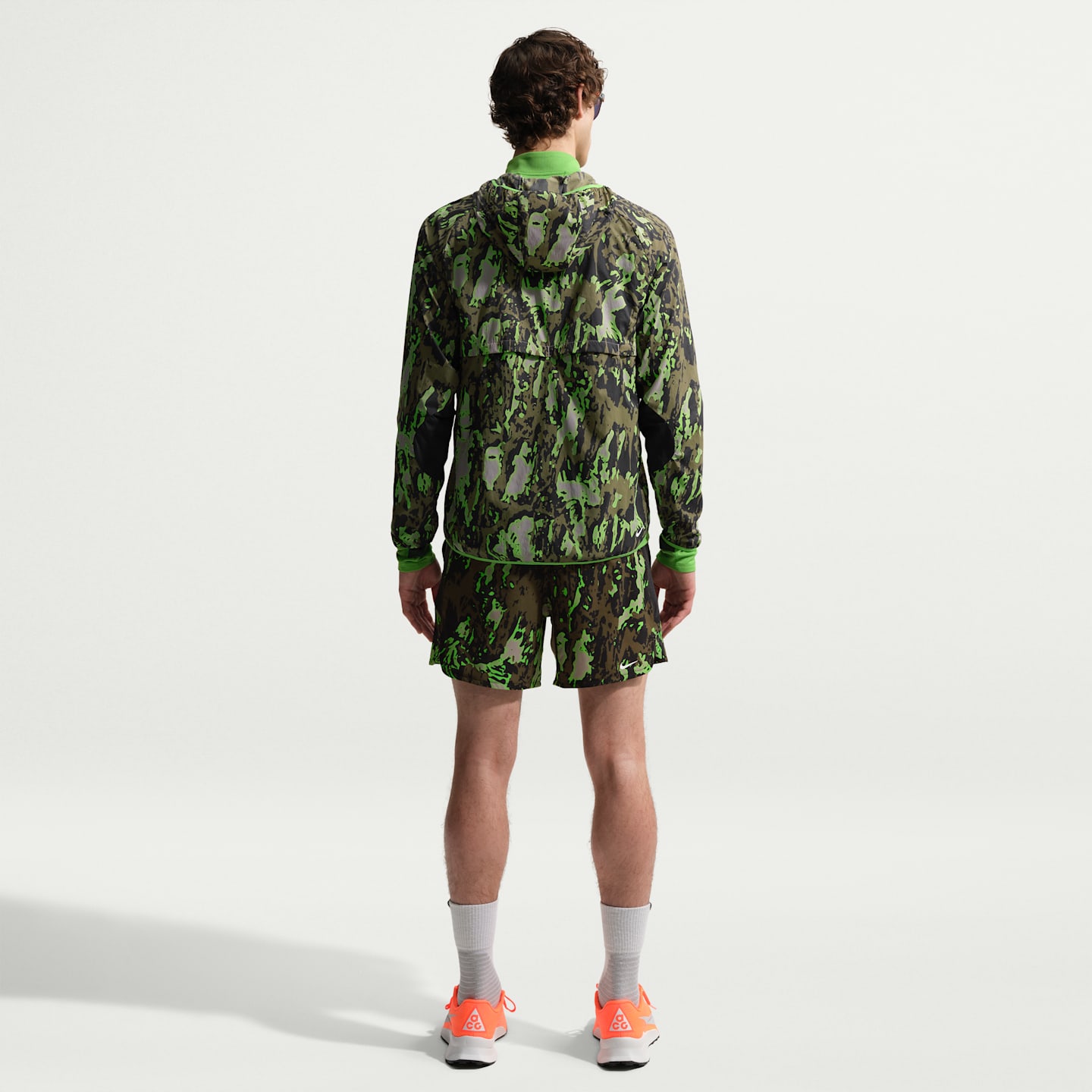 Мужская куртка для трейлраннинга Nike ACG, цвет: Серый / Чёрный — фото 5
