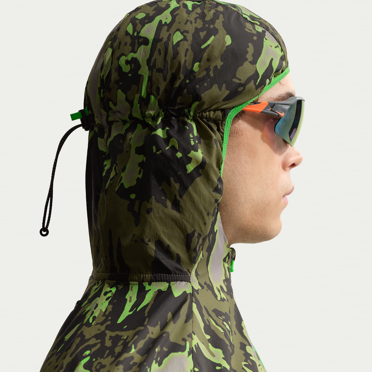 Мужская куртка для трейлраннинга Nike ACG, цвет: Серый / Чёрный — фото 3