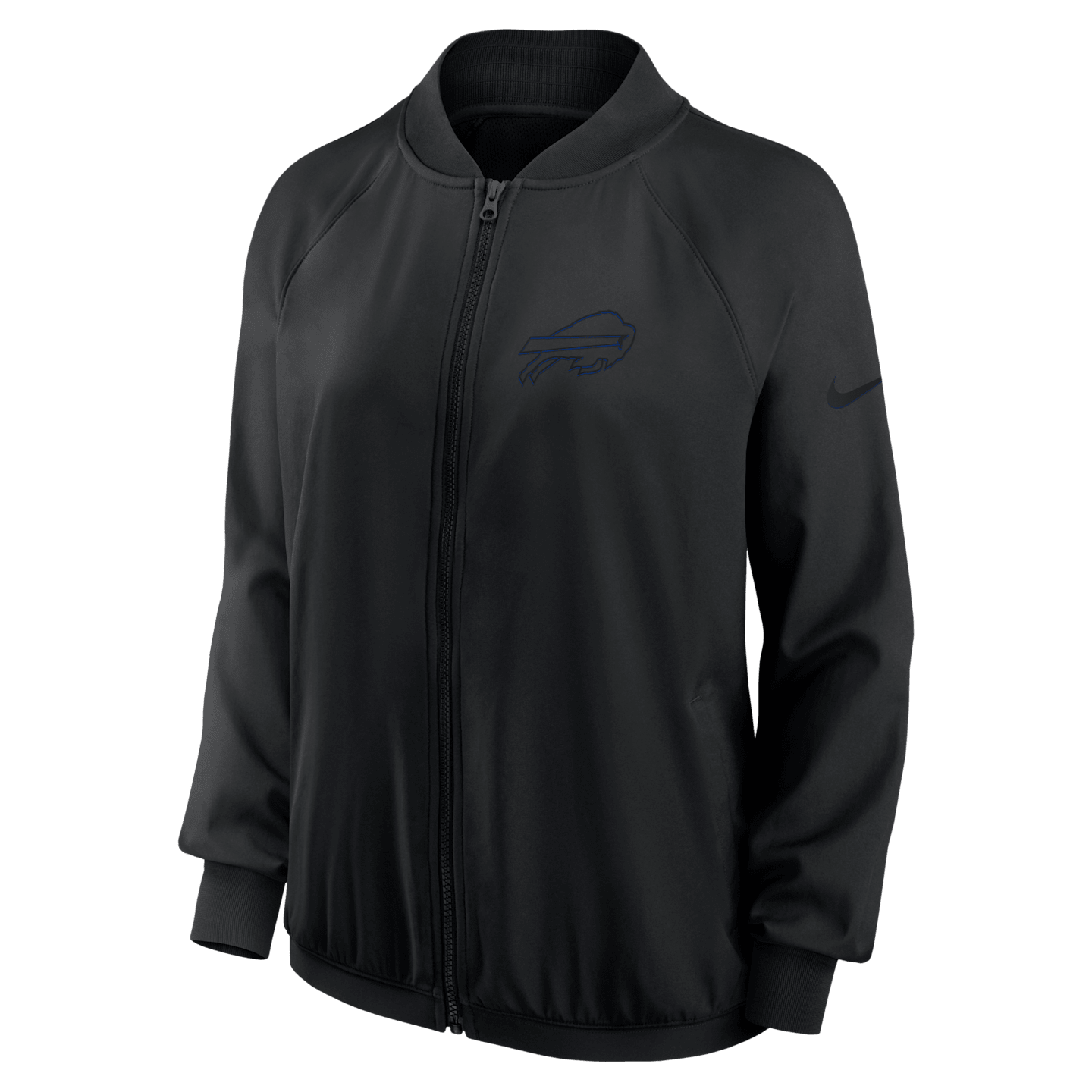 Женская куртка на молнии Nike Buffalo Bills Dri-FIT NFL, цвет: Чёрный — фото 1