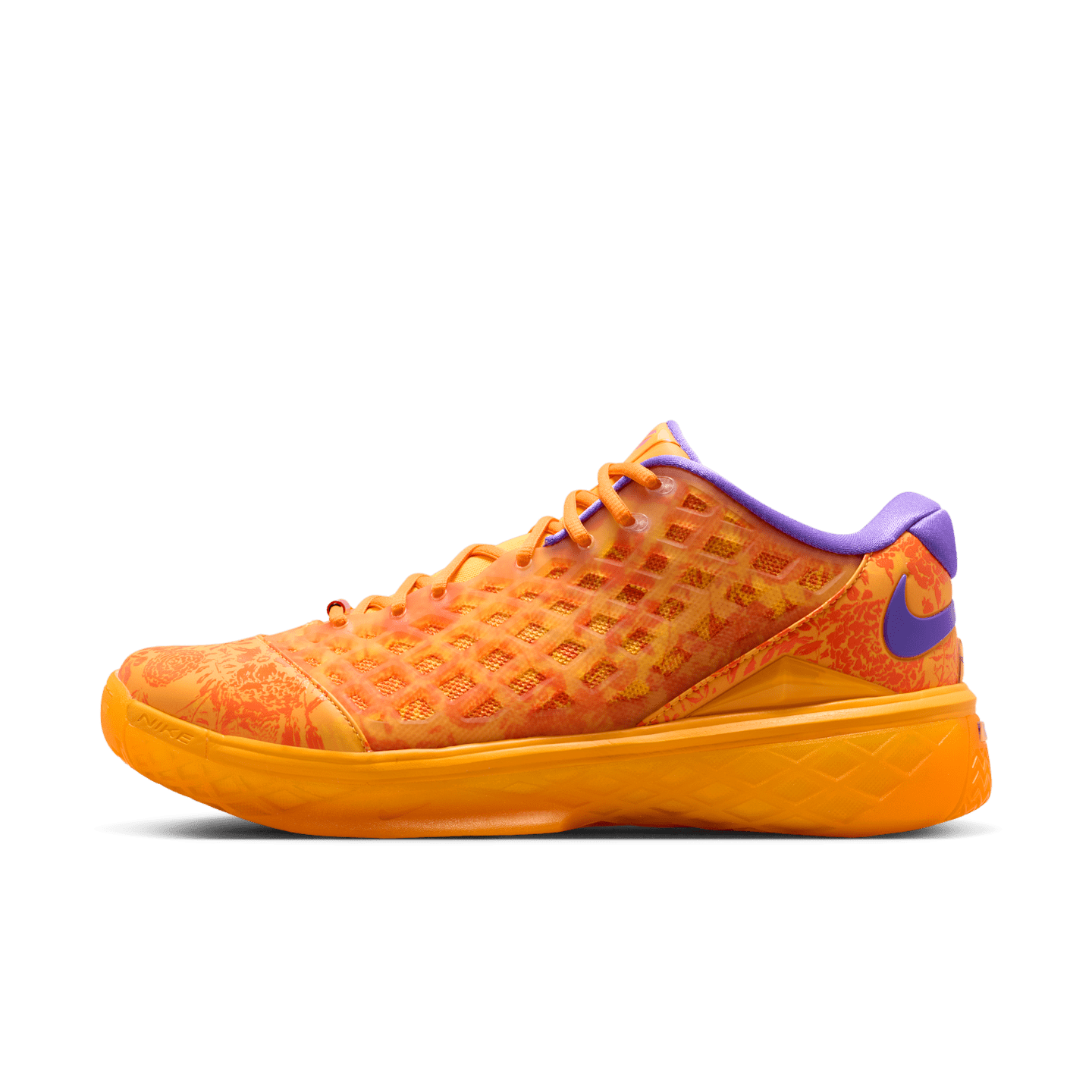 Мужские кроссовки Nike Kobe 3 Low Protro "Mamba Eterno" Basketball, цвет: Оранжевый / Красный — фото 14
