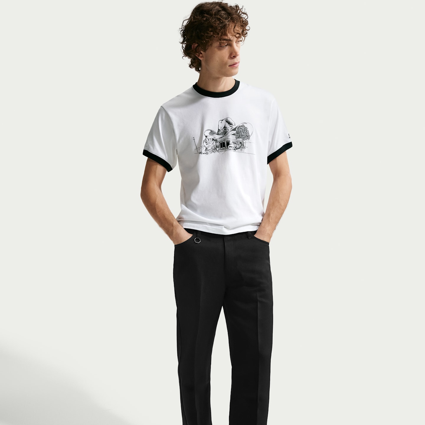 Мужские брюки для скейтбординга Nike SB, цвет: Чёрный — фото 4