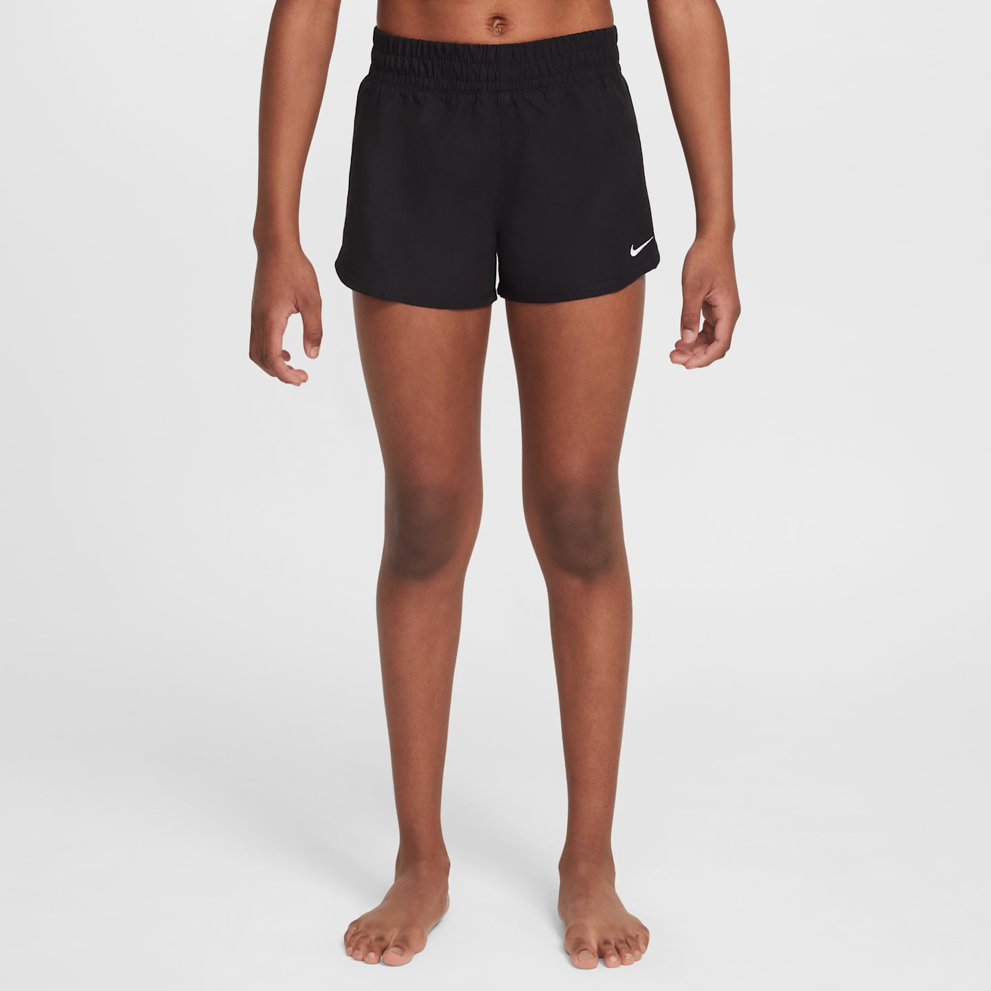 Детские плавательные шорты Nike Swim Breaker для девочек, 3, цвет: Чёрный — фото 1