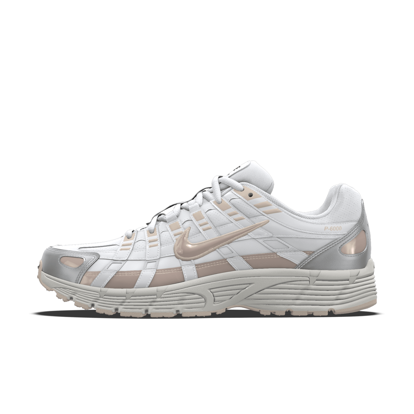 Мужские кроссовки Nike P-6000 By You Custom, цвет: Разноцветный — фото 1