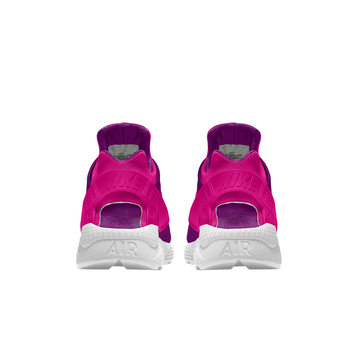 Женские кроссовки Nike Air Huarache By You Custom, цвет: Разноцветный — фото 5