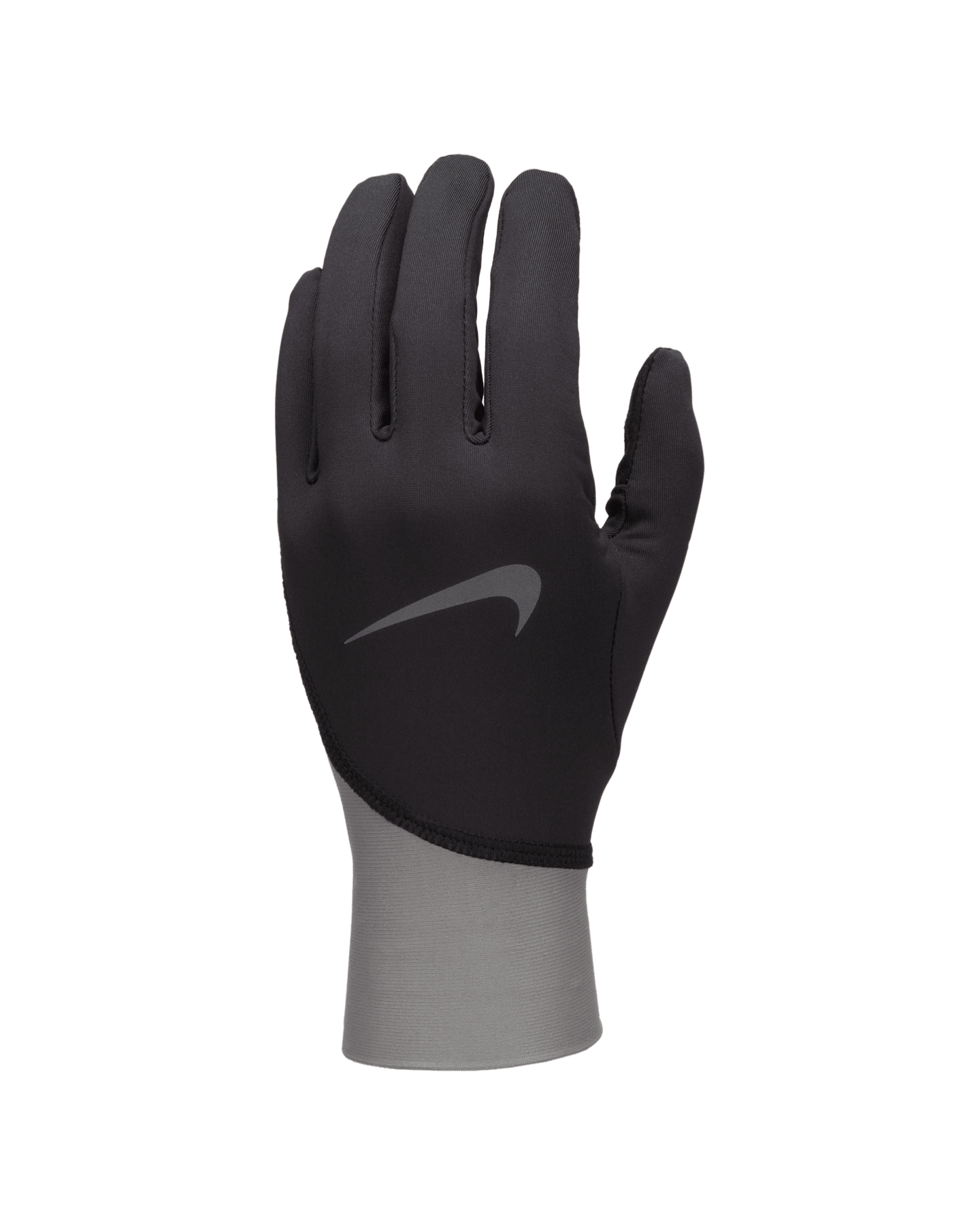 Мужские беговые перчатки Nike Pacer Therma-FIT средней плотности, цвет: Чёрный — фото 4