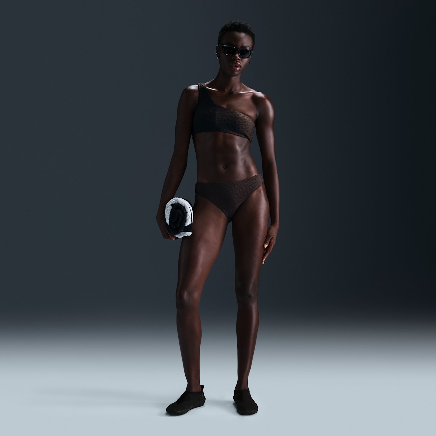 Низ бикини Hipster, махра — Nike, цвет: Коричневый — фото 1