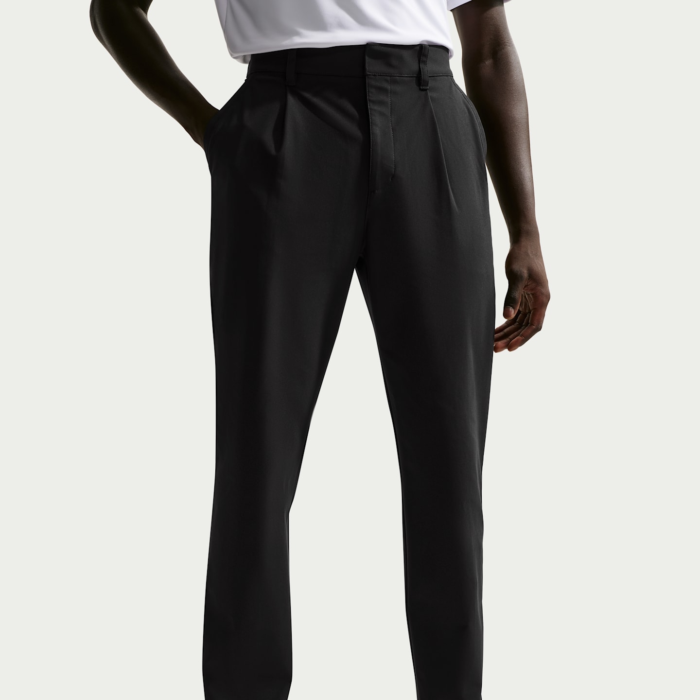 Мужские брюки для гольфа Nike Par Dri-FIT свободного кроя, цвет: Чёрный — фото 2