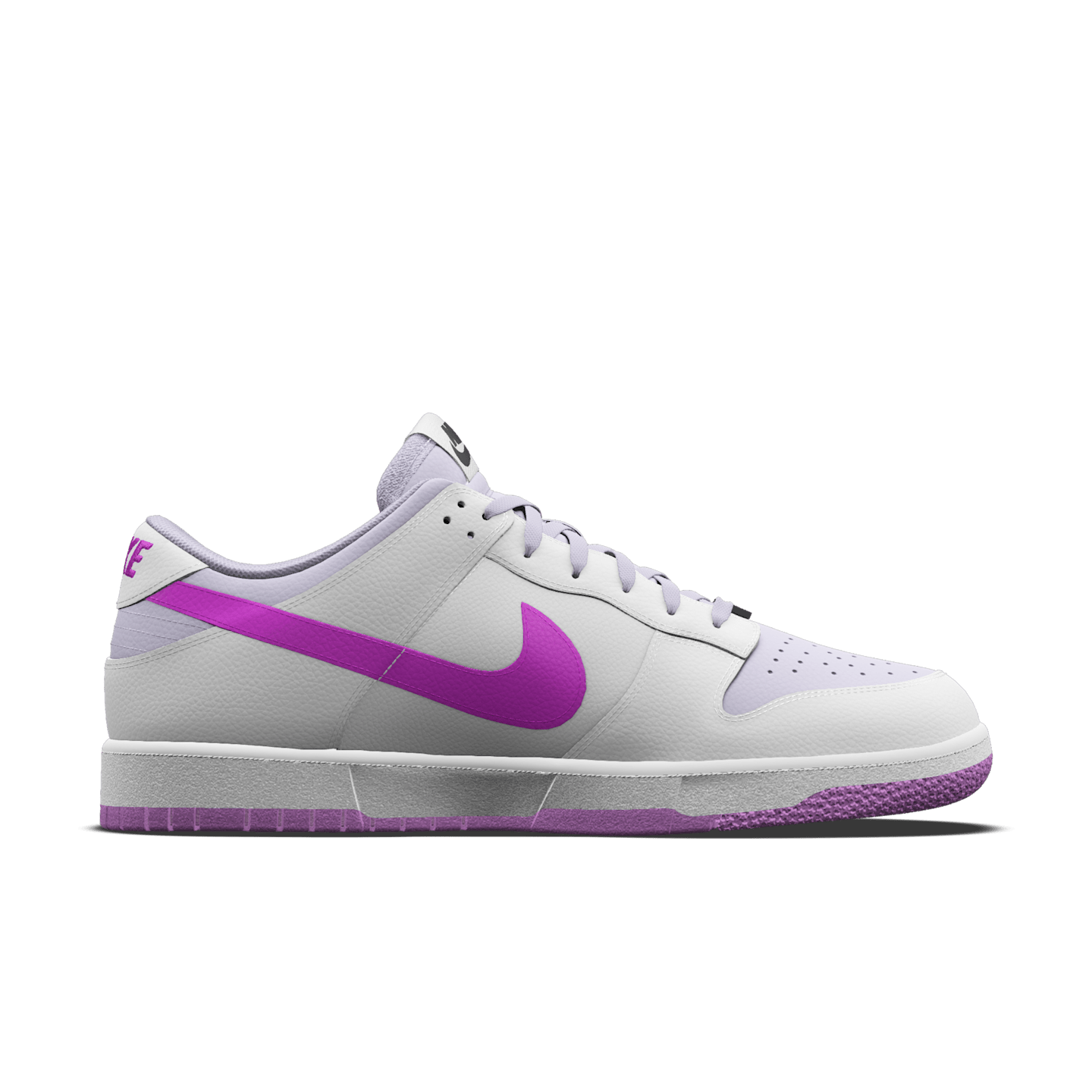 Женские кроссовки Nike Dunk Low Unlocked By You Custom, цвет: Разноцветный — фото 3