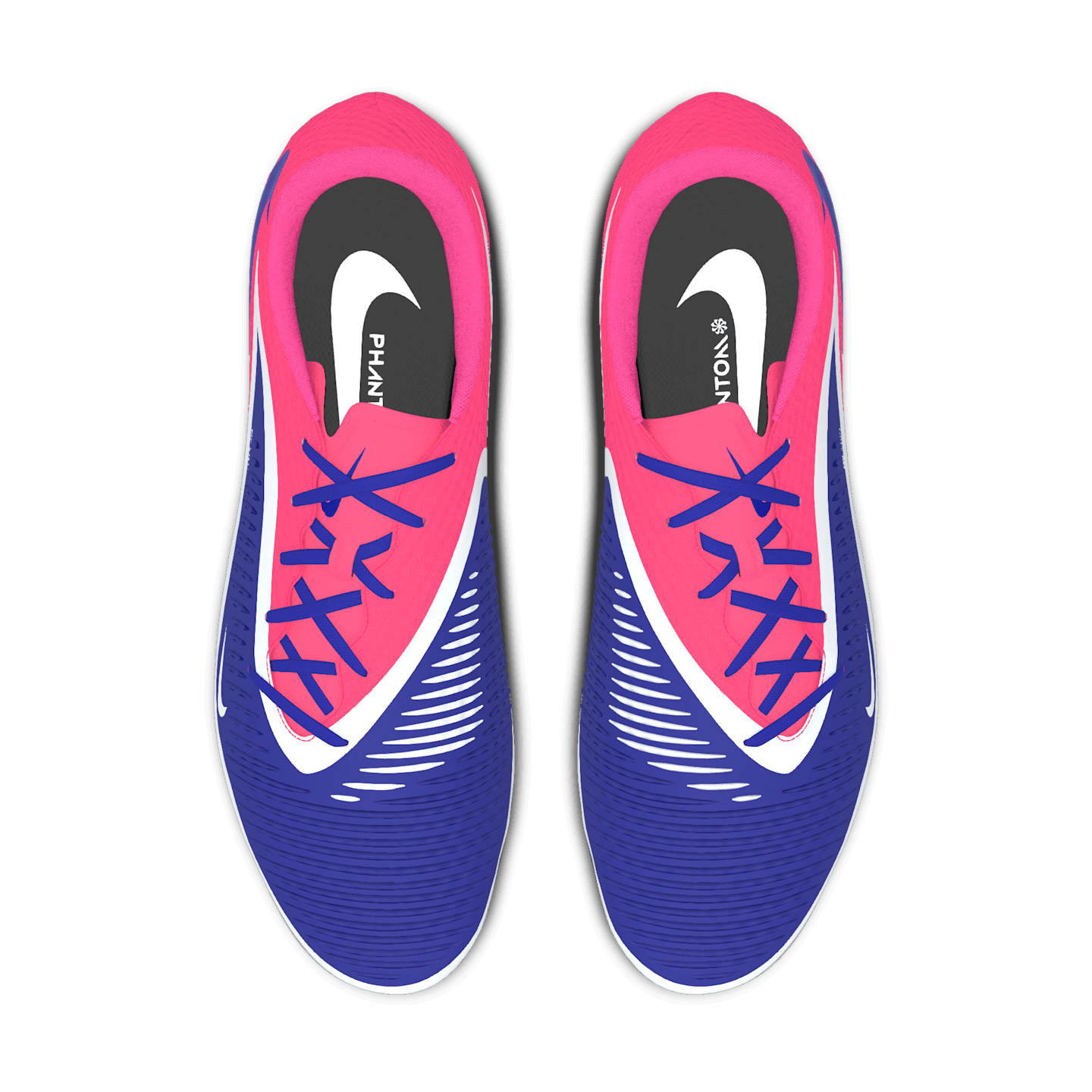 Мужские бутсы Nike Phantom 6 Low Academy By You Custom Multi-Ground Soccer Cleats, цвет: Разноцветный — фото 4