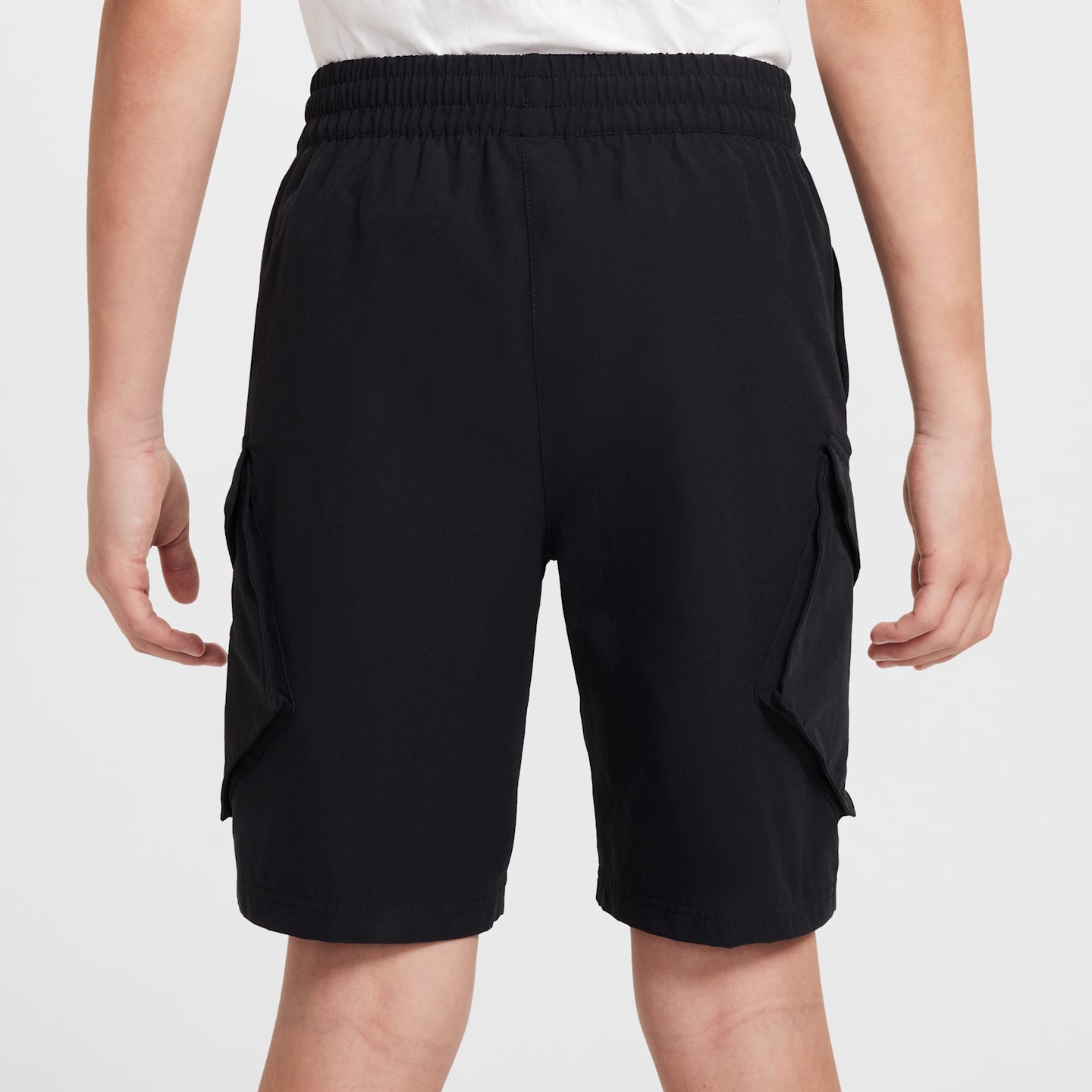 Детские шорты-карго Nike Sportswear City Utility, цвет: Чёрный — фото 4