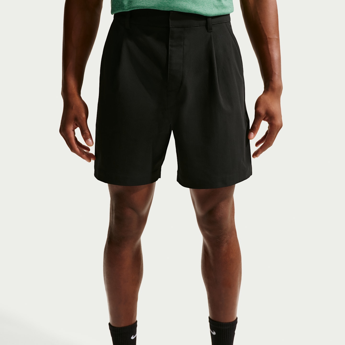 Мужские шорты для гольфа Nike Par Dri-FIT, цвет: Чёрный — фото 2