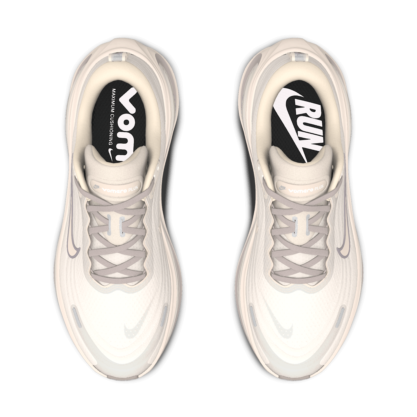 Женские кроссовки Nike Vomero Plus By You Custom Road Running, цвет: Разноцветный — фото 4