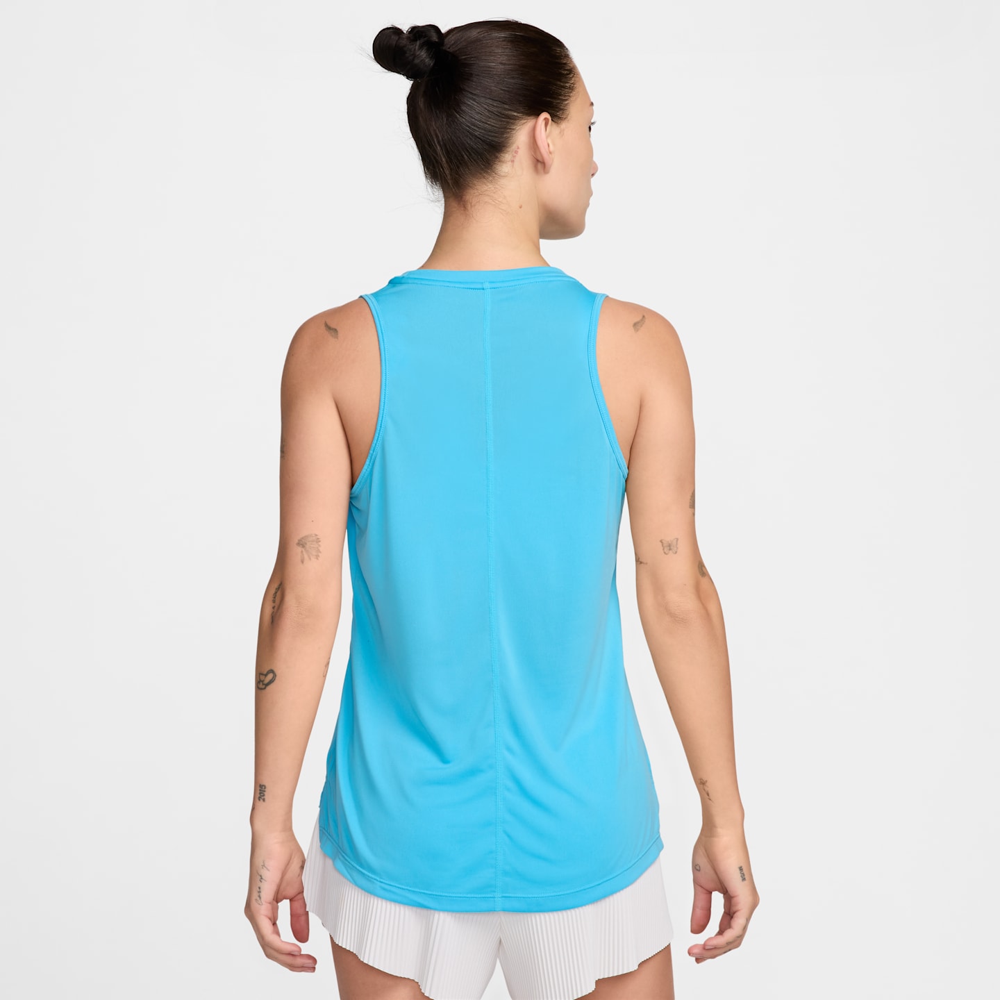 Женская беговая майка Nike USA One Dri-FIT, цвет: Синий / Королевский синий — фото 2