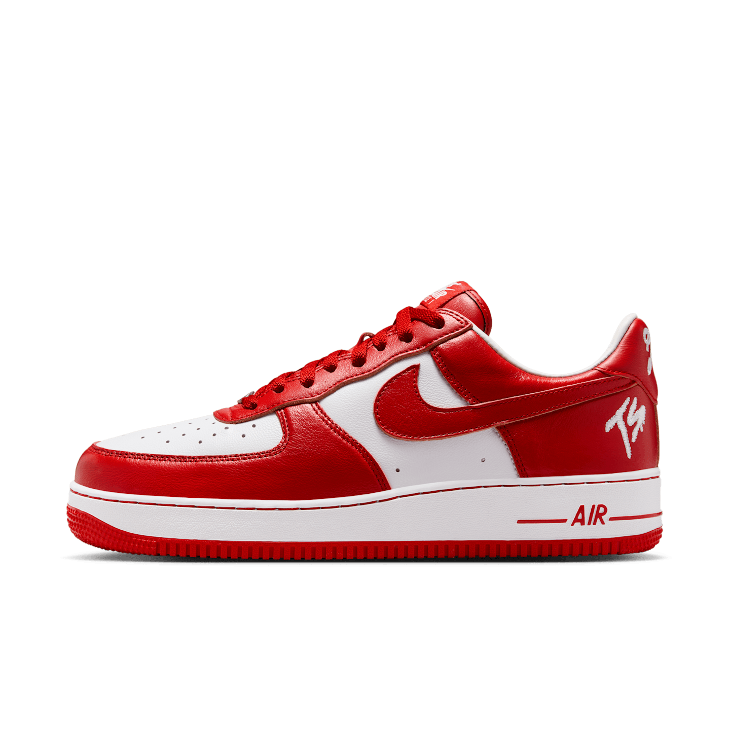 Мужские кроссовки Nike Air Force 1 Low x Terror Squad, цвет: Белый / Красный — фото 14