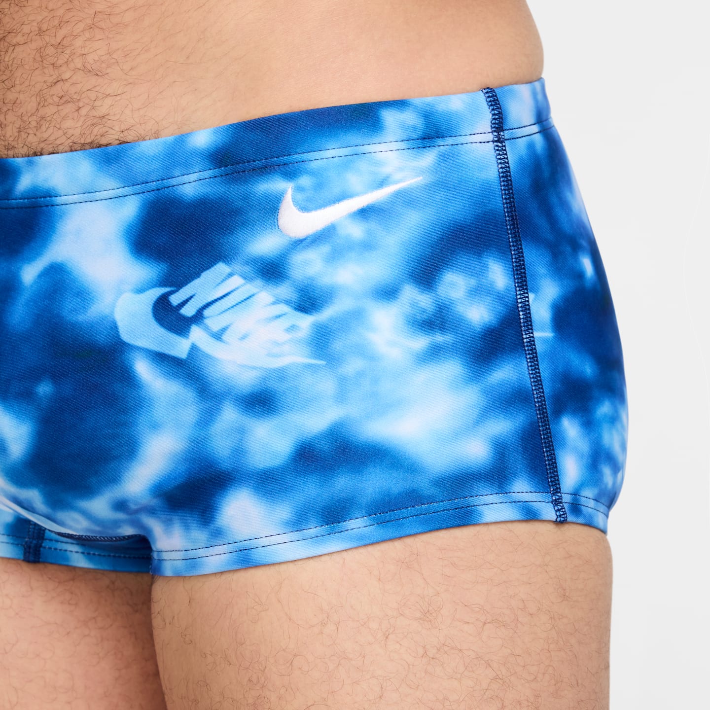 Мужские плавки-боксеры Nike Swim HydraStrong, цвет: Синий — фото 4